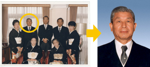 遺影